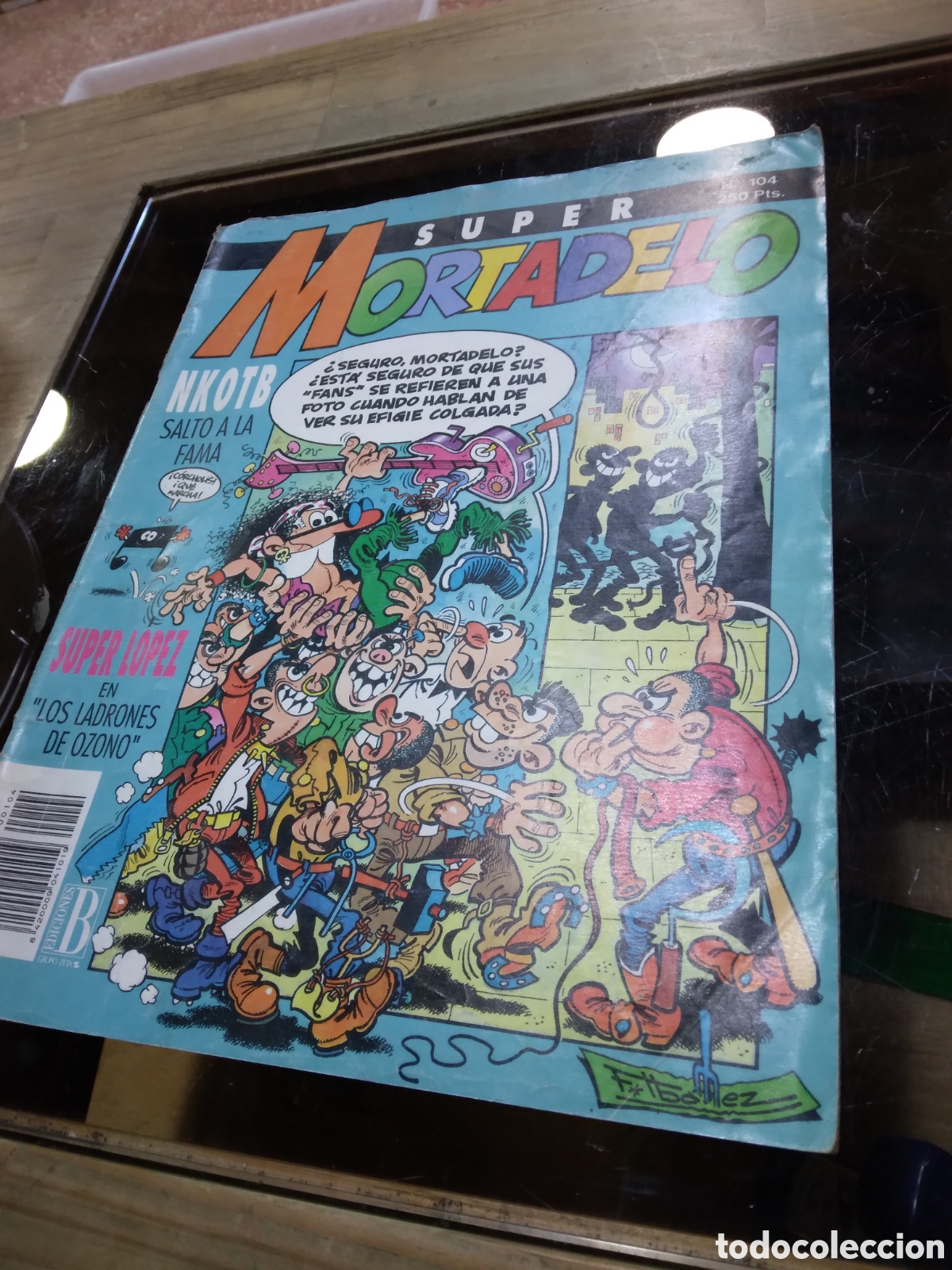 C&oacute;mics: Super Mortadelo, numero 104, 250 pesetas - Foto 1