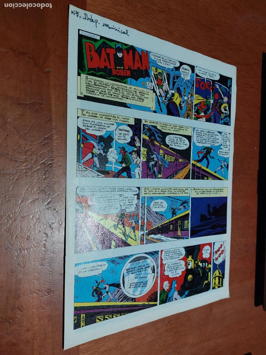 Comics: 5. SUPLEMENTO DEL PERI&Oacute;DICO INDEPENDIENTE DOMINICAL. 4 P&Aacute;GINAS. BUEN ESTADO.