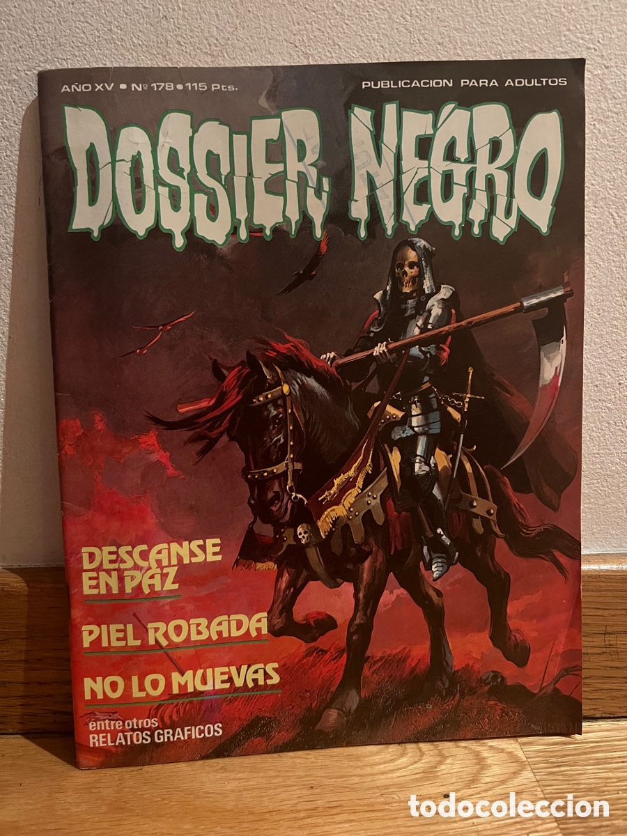 C&oacute;mics: Dossier negro n&uacute;mero 178