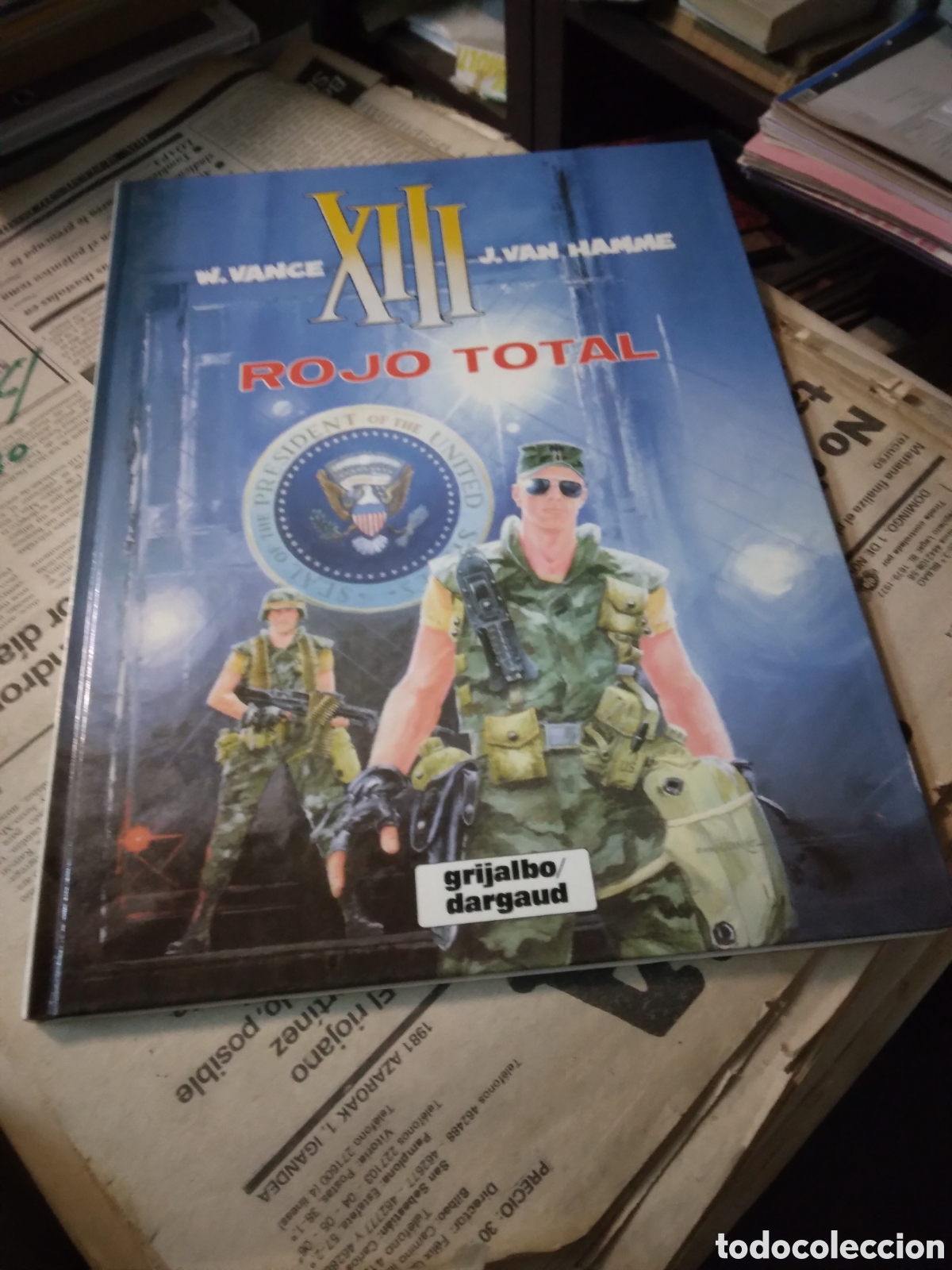 C&oacute;mics: XIII, Vance, J.Van Hamme, numero 5 - Foto 1