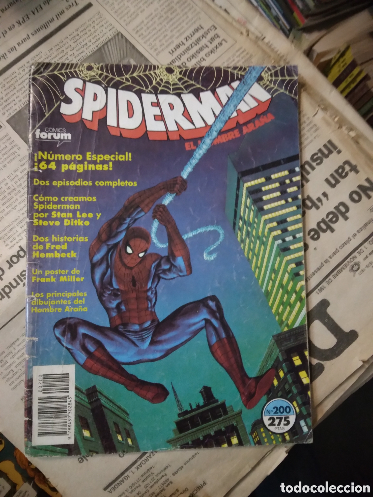 C&oacute;mics: Spiderman, Comics Forum, numero 200, 275 pesetas - Foto 1