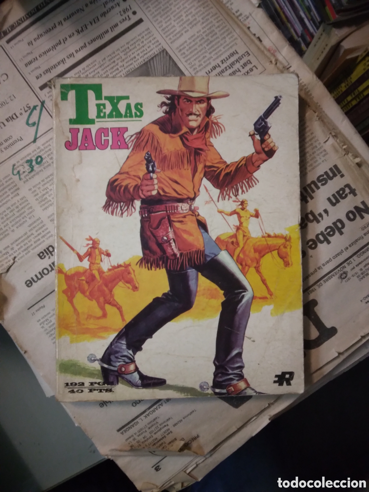 C&oacute;mics: Texas Jack, 40 pesetas,numero 6 - Foto 1