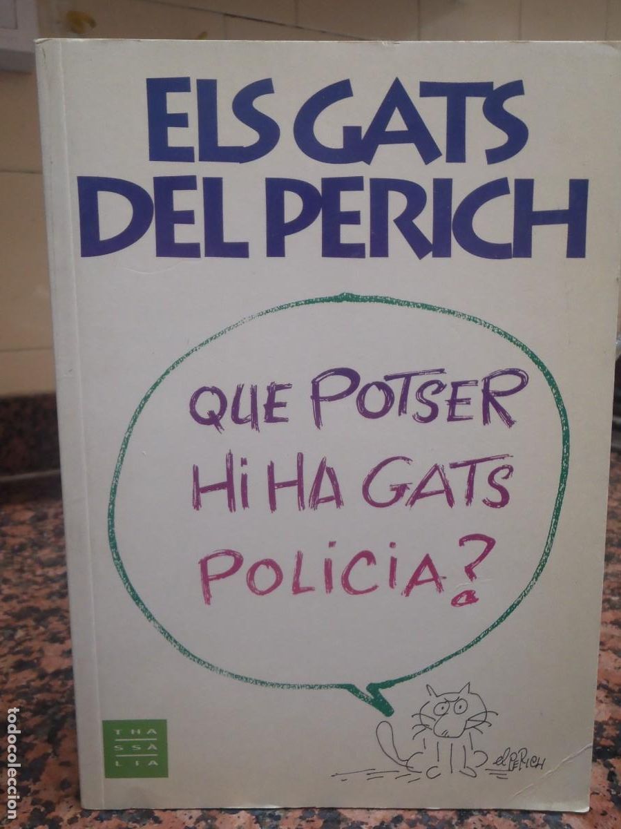 C&oacute;mics: ELS GATS DEL PERICH - THASSALIA 1995 - TEXTO EN CATALAN - Foto 1