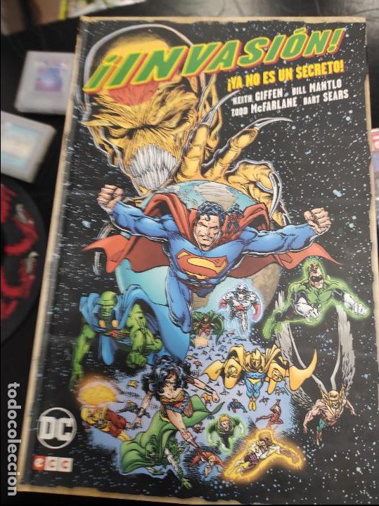 C&oacute;mics: ​ INVASION - ECC, carton&eacute;, a&ntilde;o 2019 Giffen - Foto 1