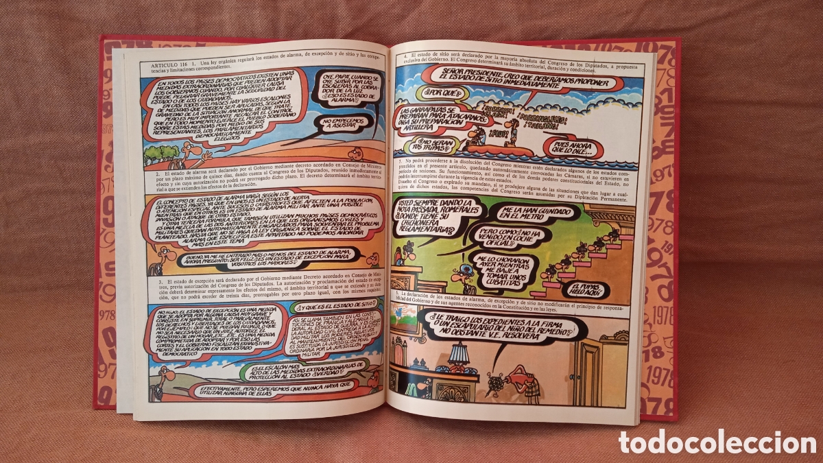 C&oacute;mics: LA CONSTITUCI&Oacute;N * FORGES Encuadernado - Foto 3