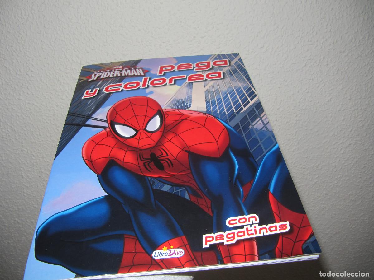 C&oacute;mics: MARVEL ULTIMATE SPIDER-MAN PEGA Y COLOREA - Foto 1