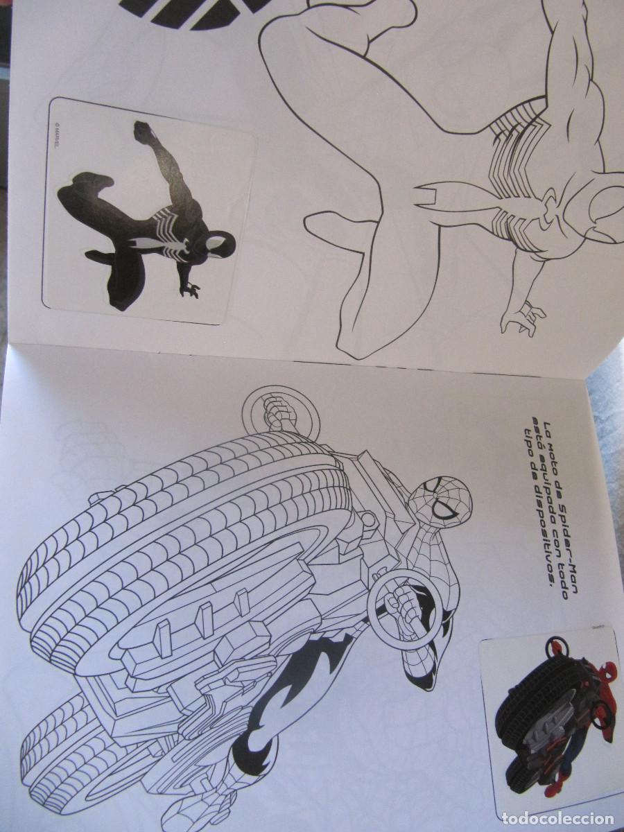 C&oacute;mics: MARVEL ULTIMATE SPIDER-MAN PEGA Y COLOREA - Foto 3