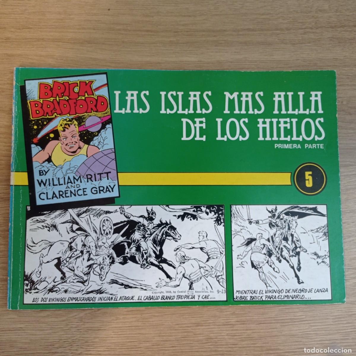 C&oacute;mics: BRICK BRADFORD. ED. ESTEVE. NUMEROS 3, 4, 5, 6, 7 y 9 - Foto 5