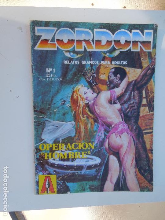 Comics: ZORDON N&ordm; 1- OPERACION HOMBRE - RELATOS GRAFICOS PARA ADULTOS