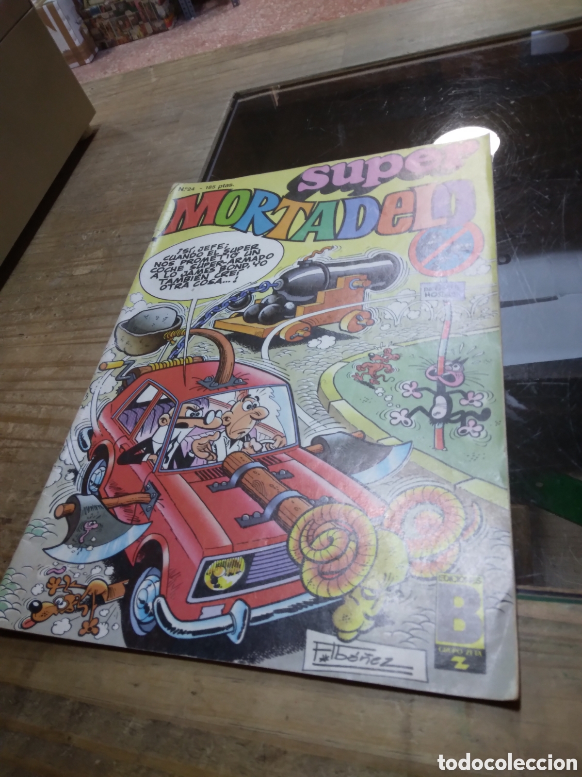 C&oacute;mics: Super Mortadelo, 185 pesetas, 24 - Foto 1