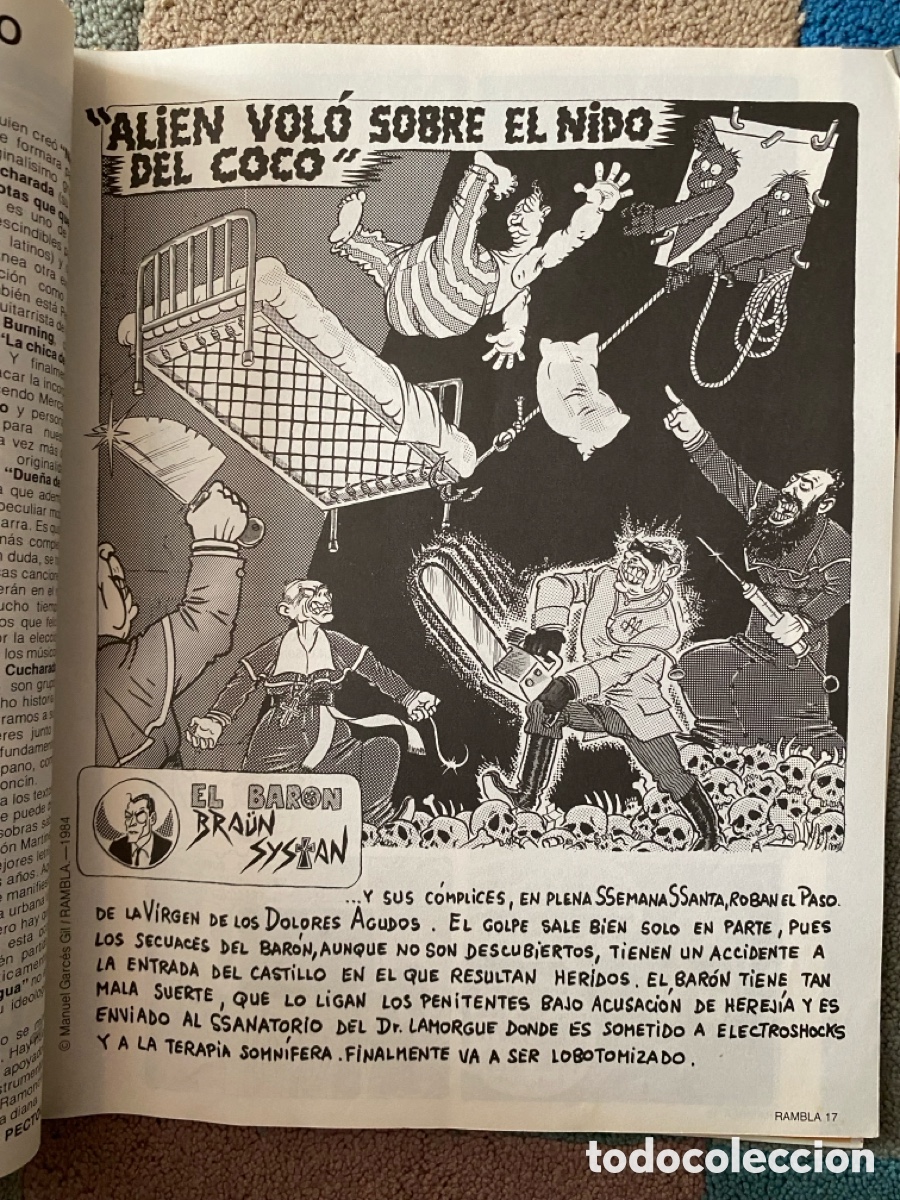 C&oacute;mics: rambla n&uacute;mero 19 C&Oacute;MIC 06.1984 - Foto 4