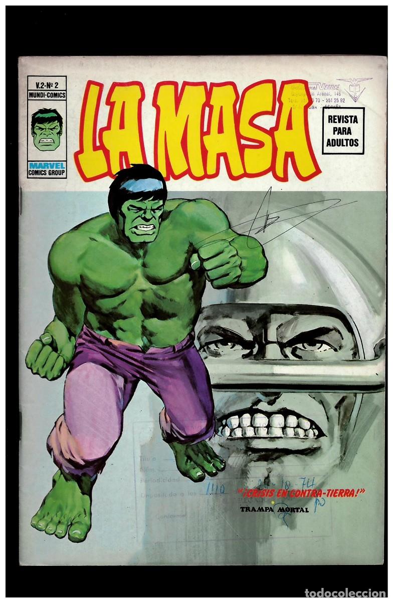 C&oacute;mics: La Masa 2, V&eacute;rtice en muy buen estado - Foto 1