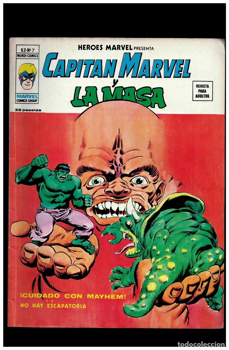 C&oacute;mics: H&eacute;roes Marvel 7, V&eacute;rtice en muy buen estado