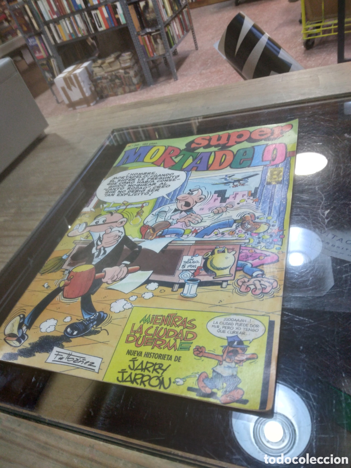 C&oacute;mics: Super Mortadelo, 185 pesetas, numero 56 - Foto 1