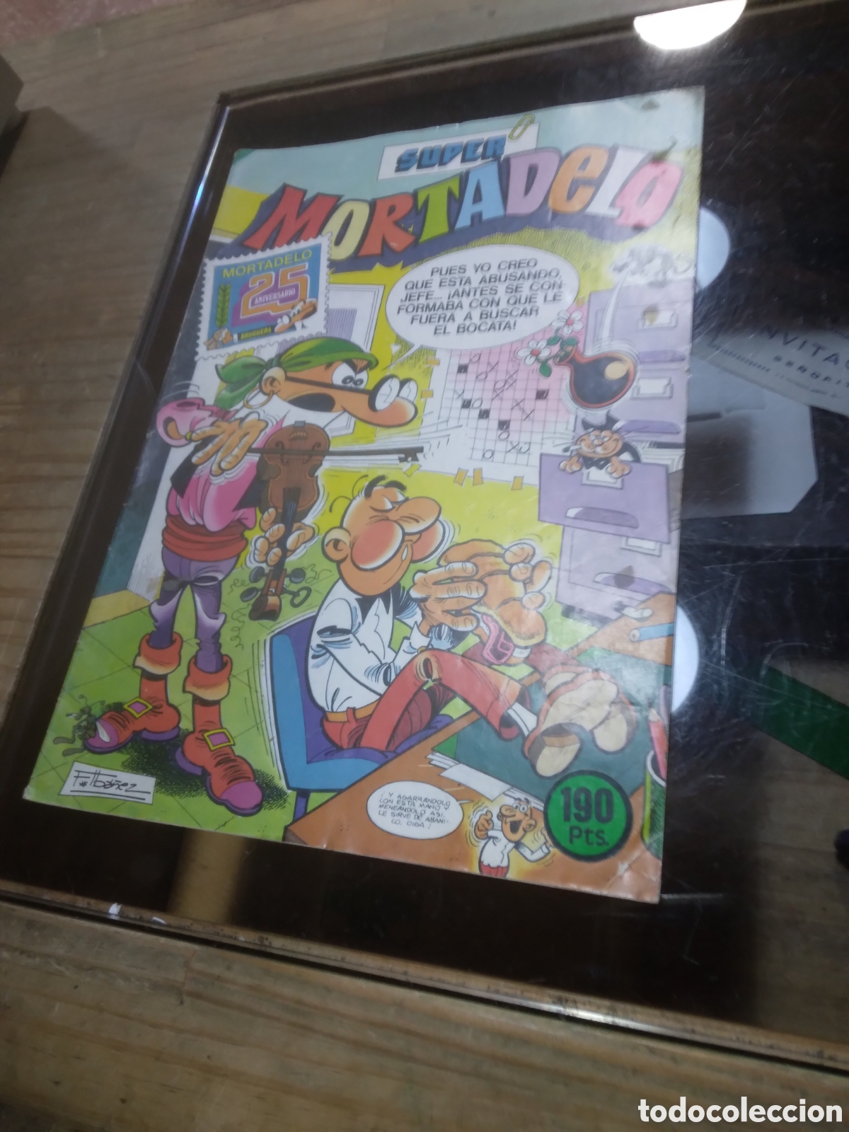 C&oacute;mics: Super Mortadelo, 190 pesetas, numero 161 - Foto 1