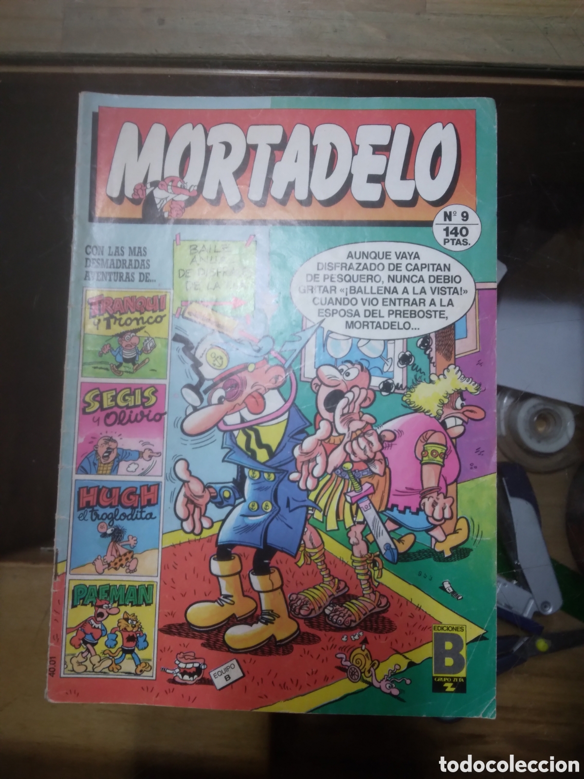 C&oacute;mics: Mortadelo, 140 pesetas,numero 9 - Foto 1