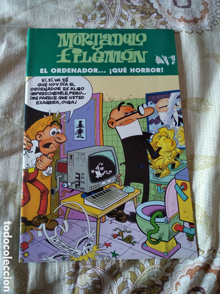 C&oacute;mics: COMIC MORTADELO Y FILEM&Oacute;N EDICIONES B A&Ntilde;O 2003 EL ORDENADOR... QUE HORROR! - Foto 1