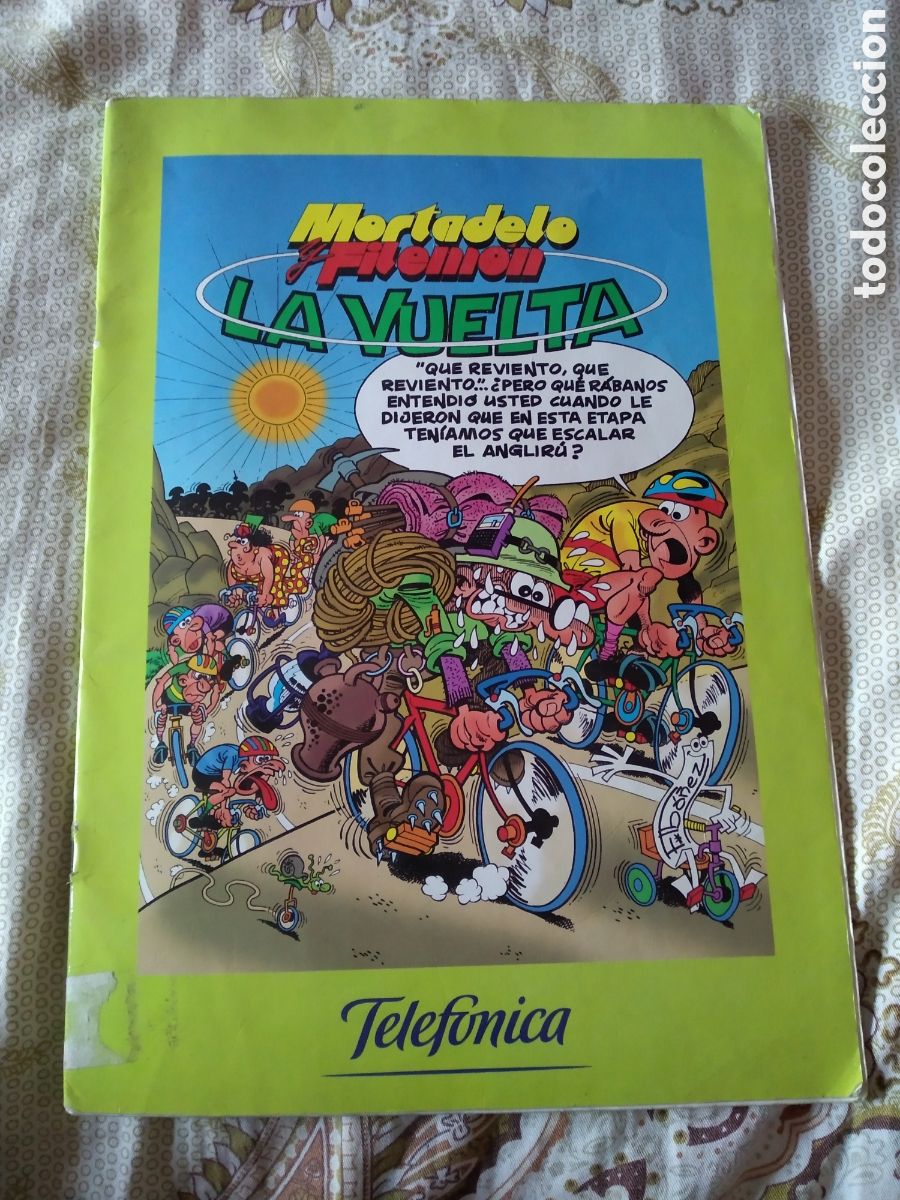 C&oacute;mics: COMIC MORTADELO Y FILEM&Oacute;N LA VUELTA PUBLICIDAD TELEF&Oacute;NICA EDICIONES B - Foto 1