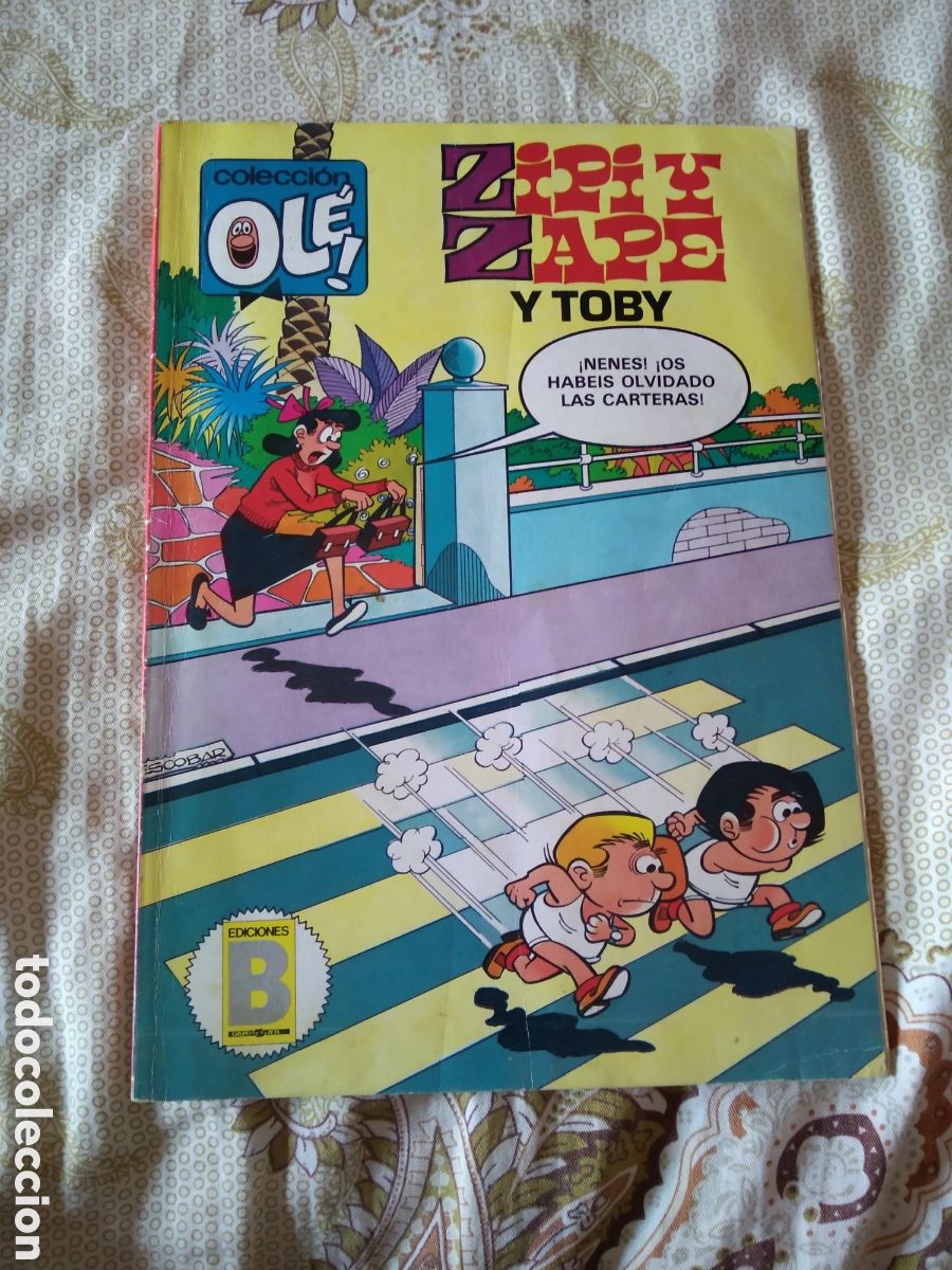 C&oacute;mics: COMIC COLECCI&Oacute;N OL&Eacute; ZIPI Y ZAPE Y TOBY EDICIONES B A&Ntilde;O 1987 - Foto 1