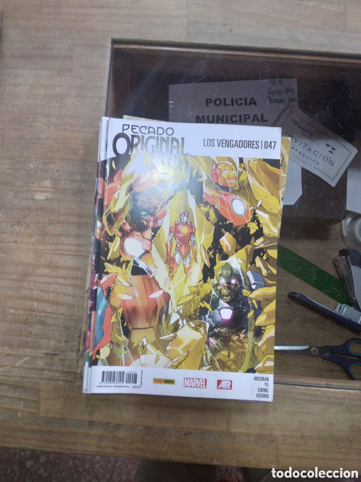 C&oacute;mics: Los vengadores, Pecado original Marvel, Panini Comics, 043 al 047, Grapa 4A - Foto 1