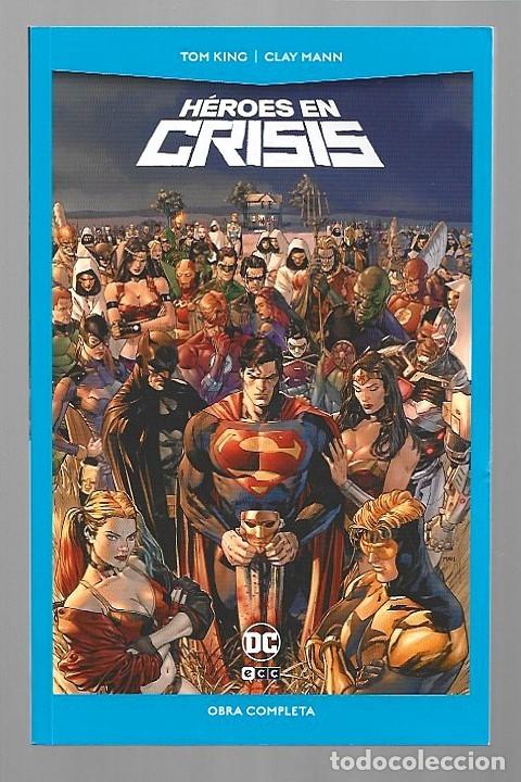 C&oacute;mics: H&eacute;roes en crisis, obra completa, 2023, ECC, impecable