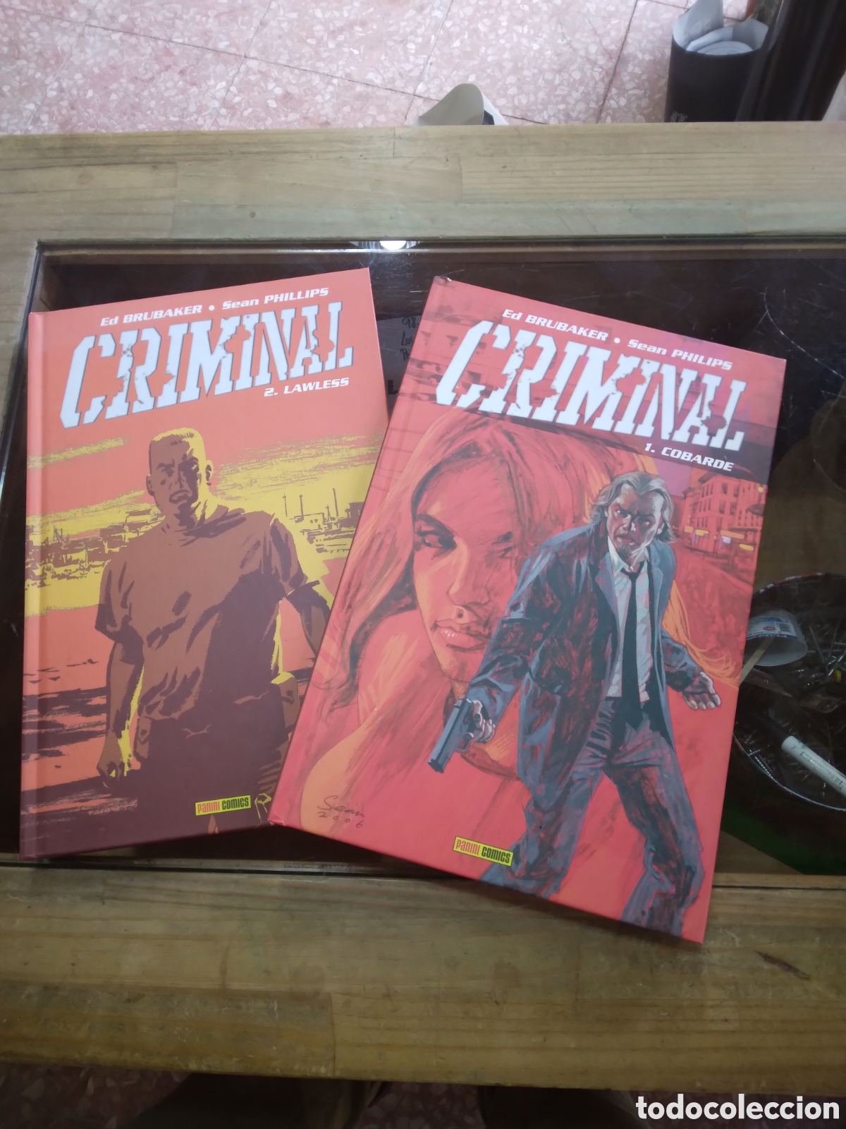 C&oacute;mics: Criminal, Brubaker, Panini Comics, 1 y 2, - Foto 1