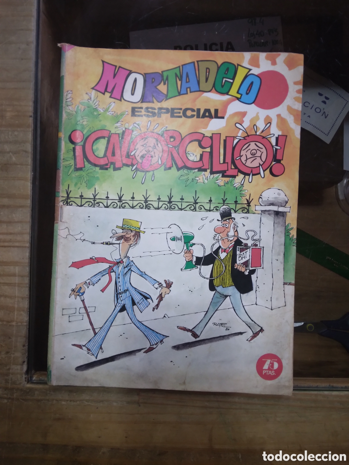 C&oacute;mics: Mortadelo especial Calorcillo, 75 pesetas, - Foto 1