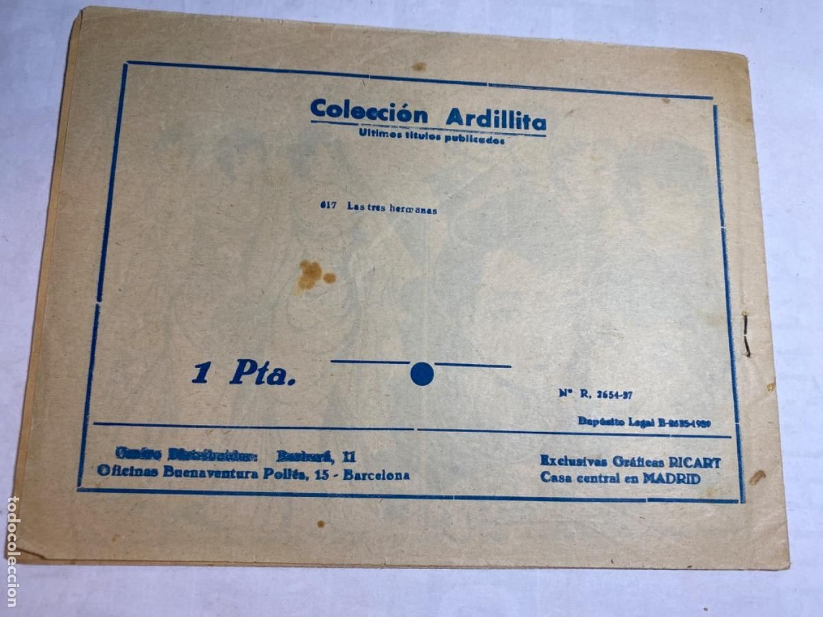 C&oacute;mics: COLECCION ARDILLA - LOS TRES HERMANOS - Foto 2