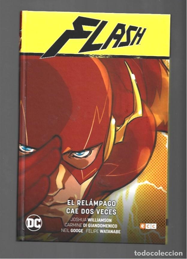 C&oacute;mics: Flash 1: el rel&aacute;mpago cae dos veces, 2019, ECC, impecable - Foto 1