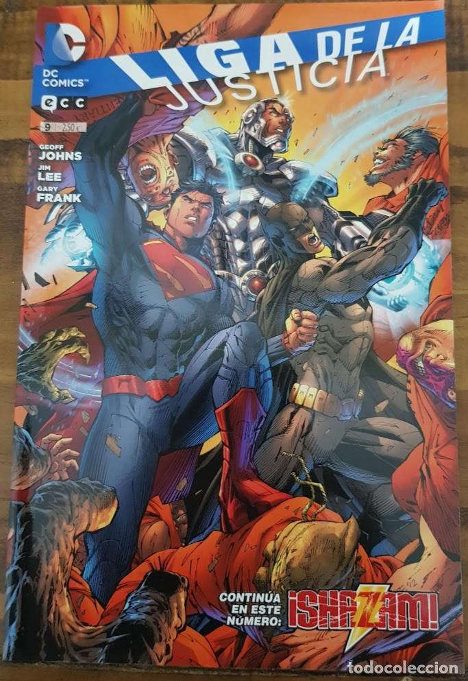 C&oacute;mics: LIGA DE LA JUSTICIA 9. GEOFF JOHNS. ECC - Foto 1