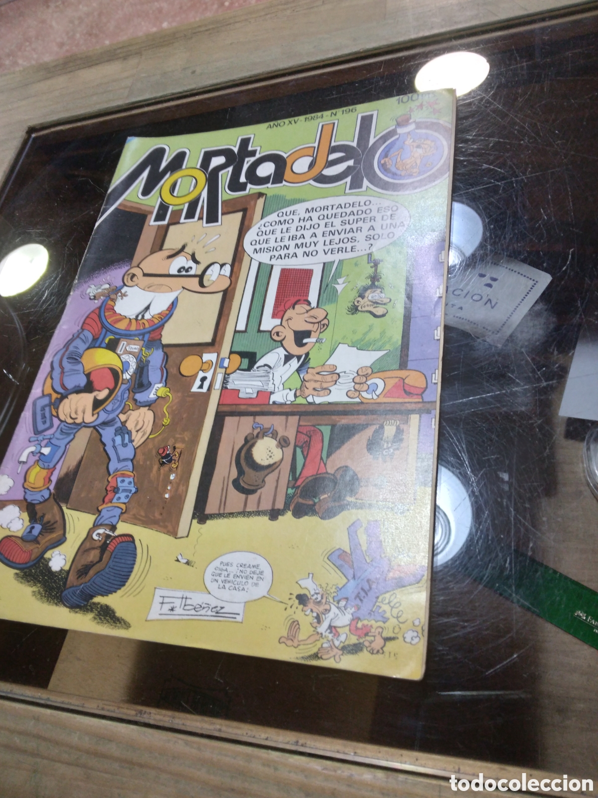 C&oacute;mics: Mortadelo, 1984, n&uacute;mero 196, 100 pesetas - Foto 1