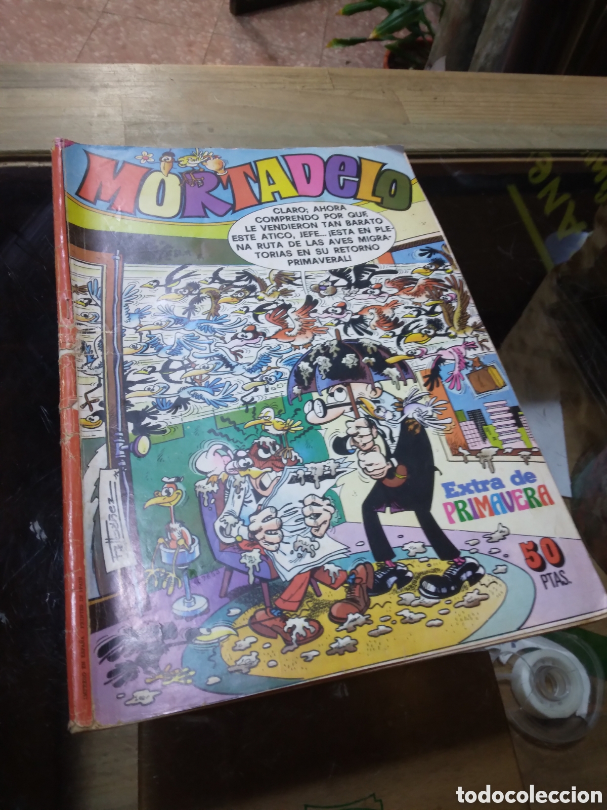 C&oacute;mics: Mortadelo extra de primavera, 50 pesetas, - Foto 1