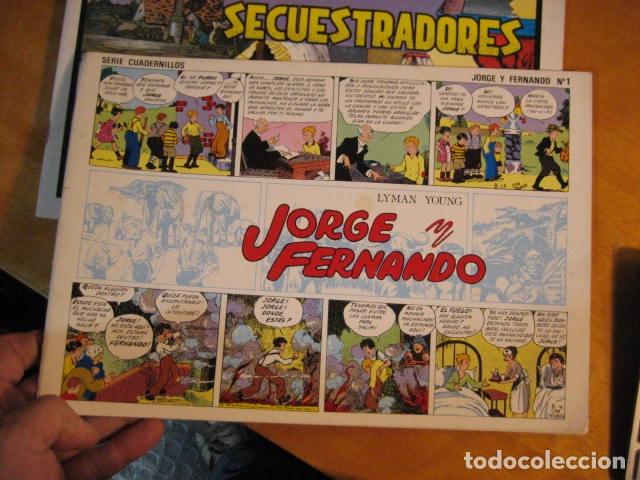 C&oacute;mics: JORGE Y FERNANDO N&ordm; 1 y 2 REEDICION 1985 - Foto 2