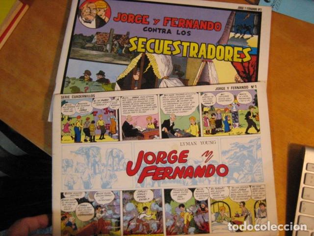 C&oacute;mics: JORGE Y FERNANDO N&ordm; 1 y 2 REEDICION 1985 - Foto 1