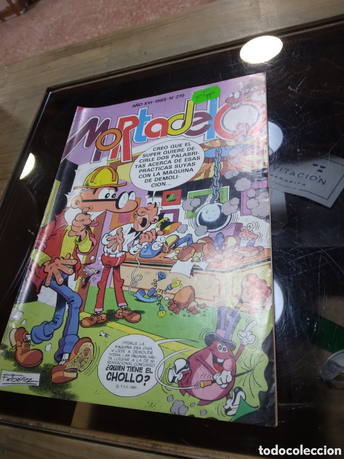 C&oacute;mics: Mortadelo, 1985, numero 219 - Foto 1