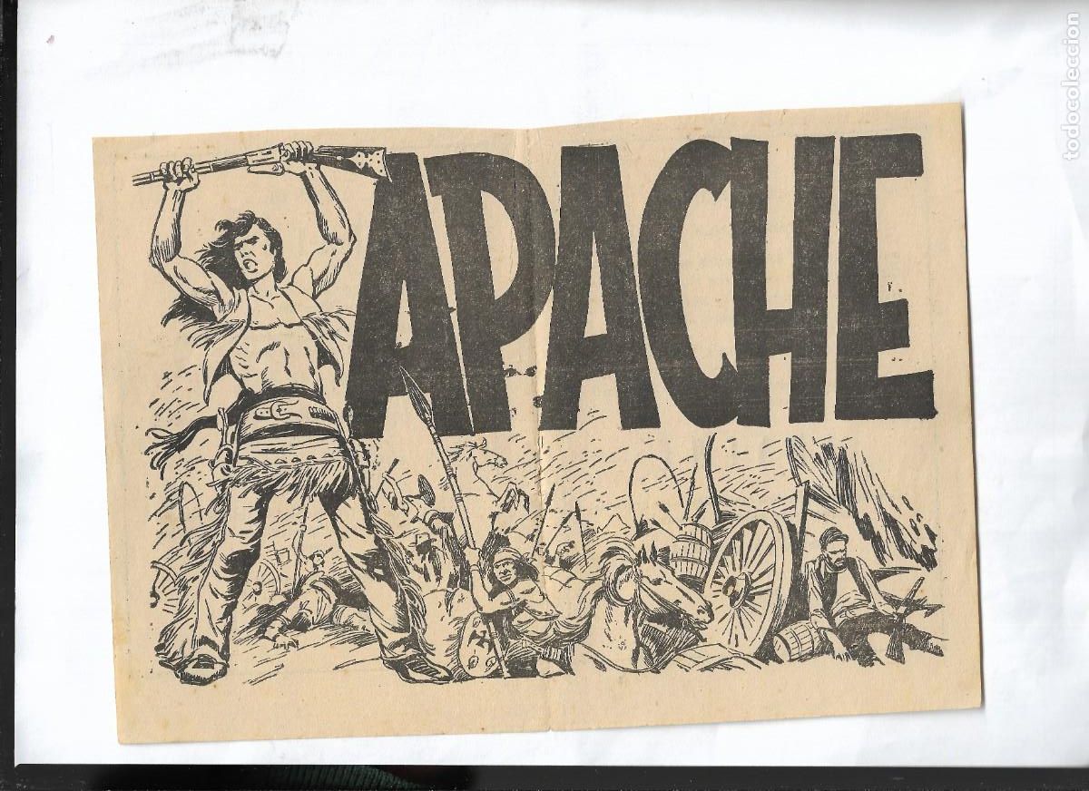 Fumetti: Propaganda del tebeo Apache del a&ntilde;o 1956 de la Editorial Maga ver las fotos