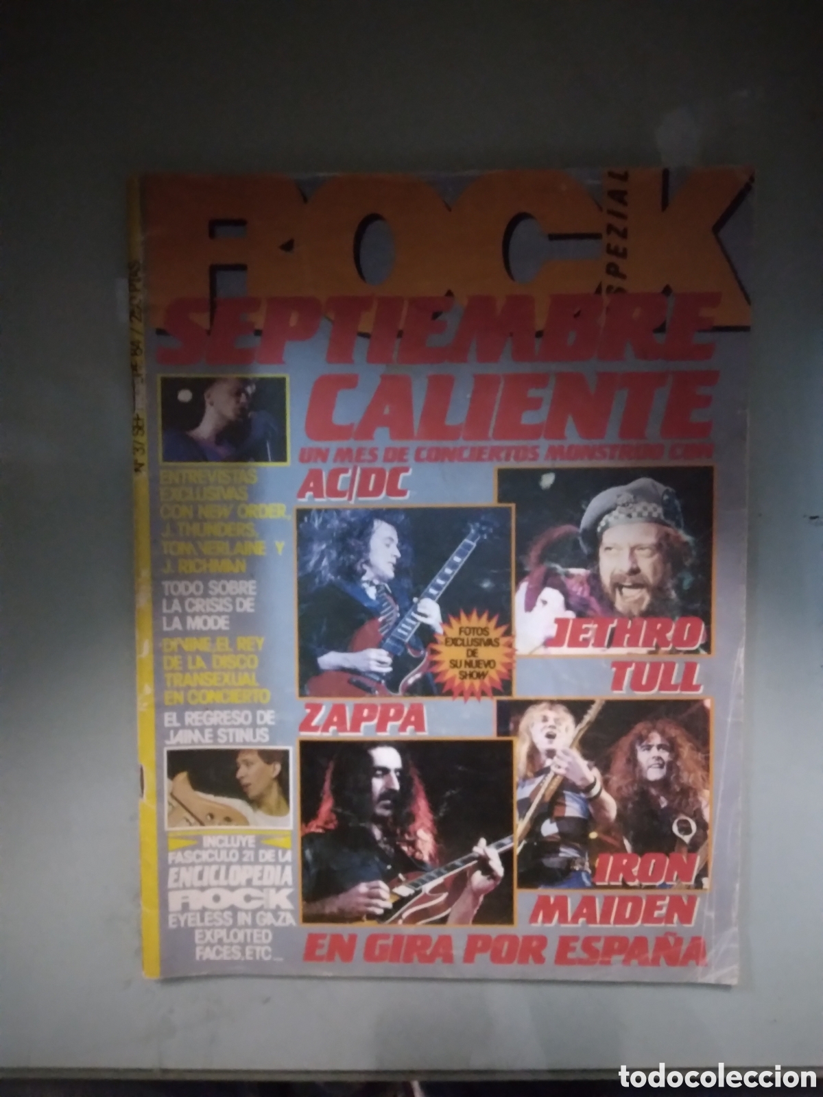 C&oacute;mics: Rock numero 37, 250 pesetas - Foto 1