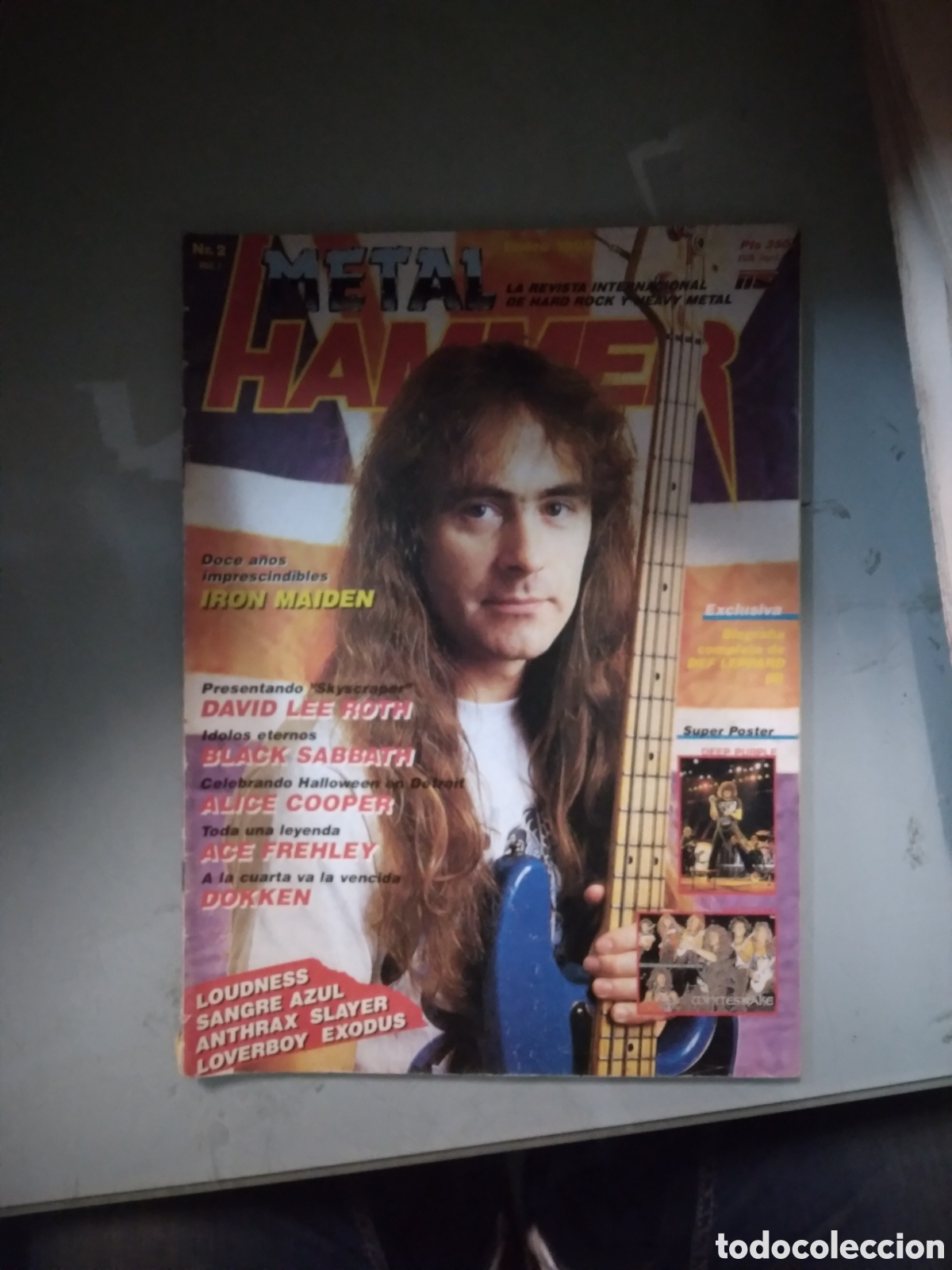 C&oacute;mics: Metal Hammer, enero, 1988, numero 2 - Foto 1