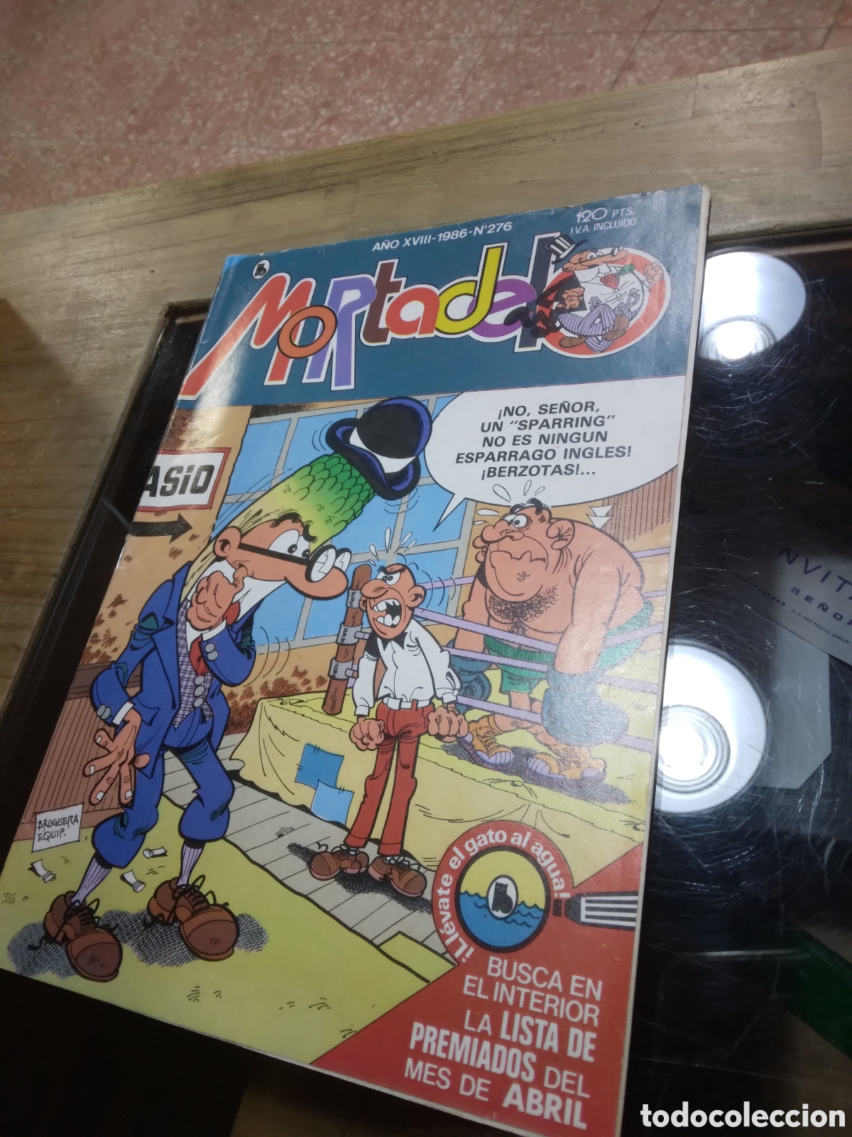 C&oacute;mics: Mortadelo, 120 pesetas, numero 276,1986 - Foto 1