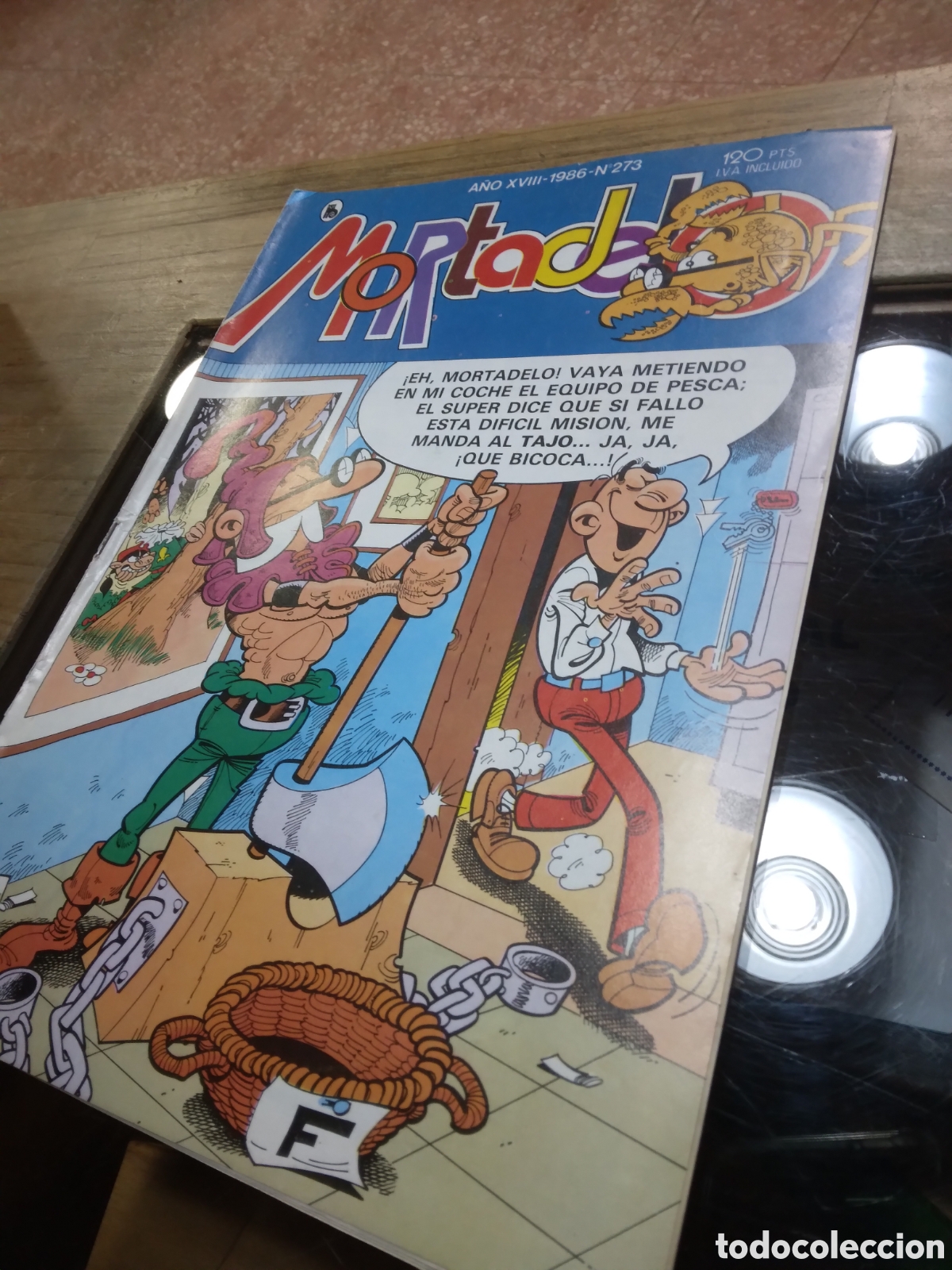 C&oacute;mics: Mortadelo, 120 pesetas, 1986, numero 273 - Foto 1