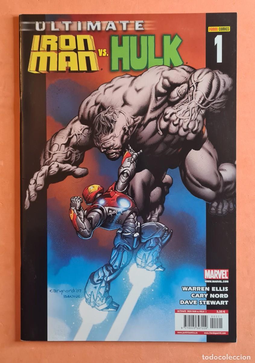 C&oacute;mics: ultimate iron man vs hulk 1 - Foto 1