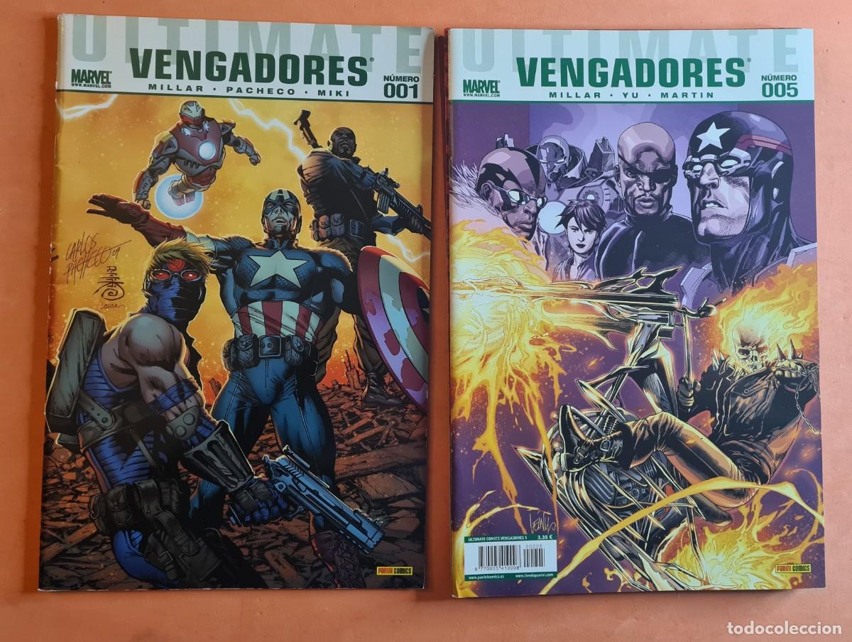 C&oacute;mics: lote ultimate vengadores 1 a 5 - Foto 1