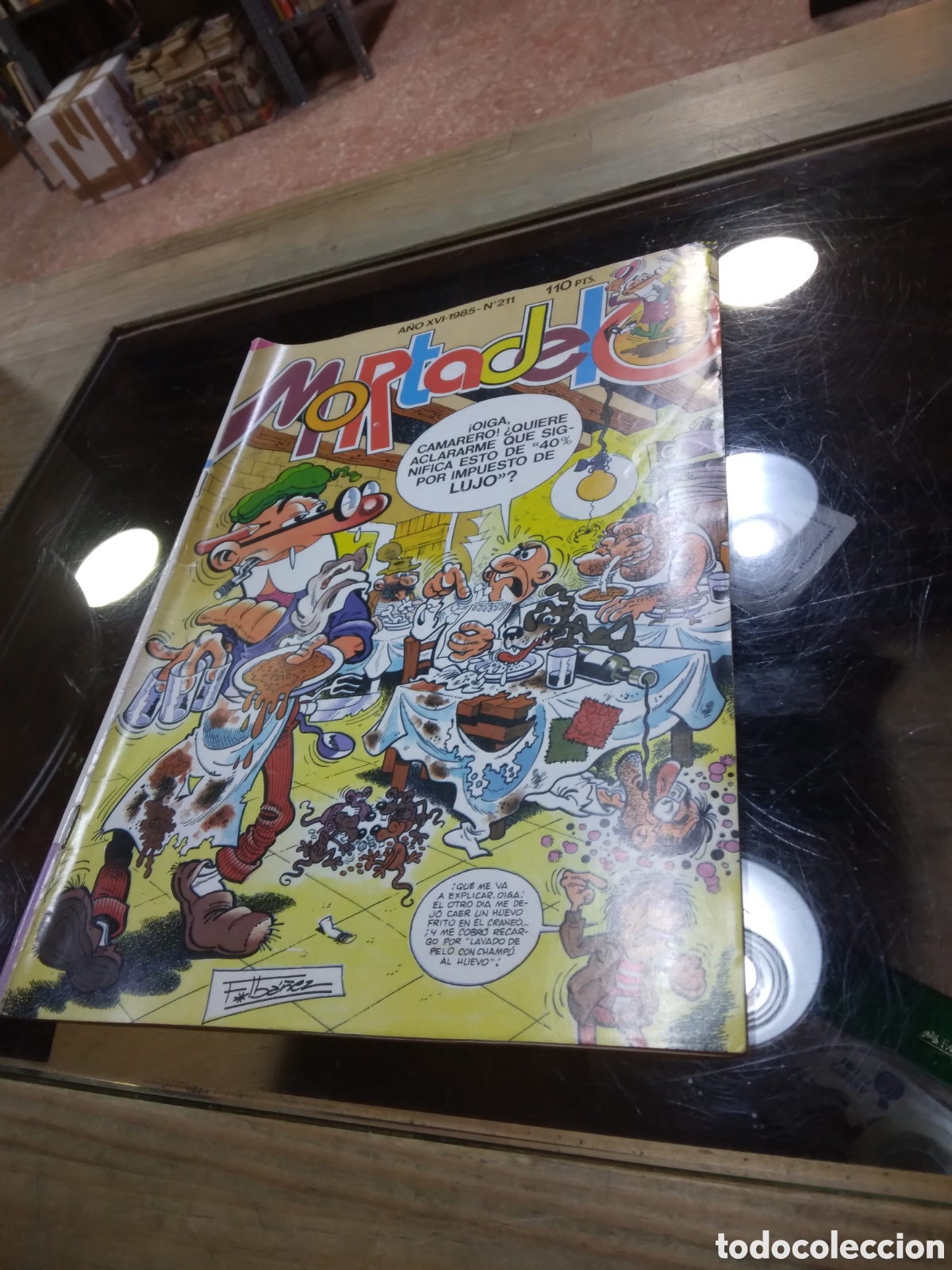C&oacute;mics: Mortadelo, a&ntilde;o 1985, numero 211, 110 pesetas - Foto 1