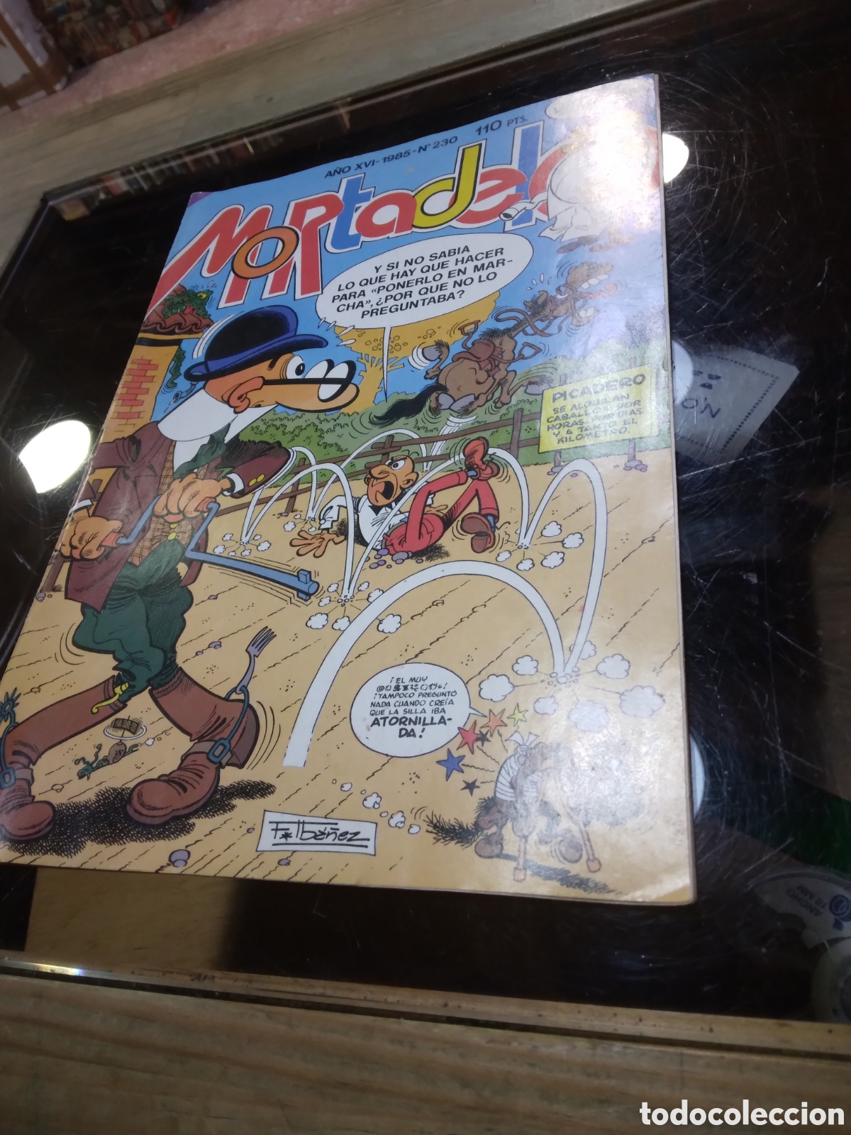 C&oacute;mics: Mortadelo numero 230, 110 pesetas - Foto 1