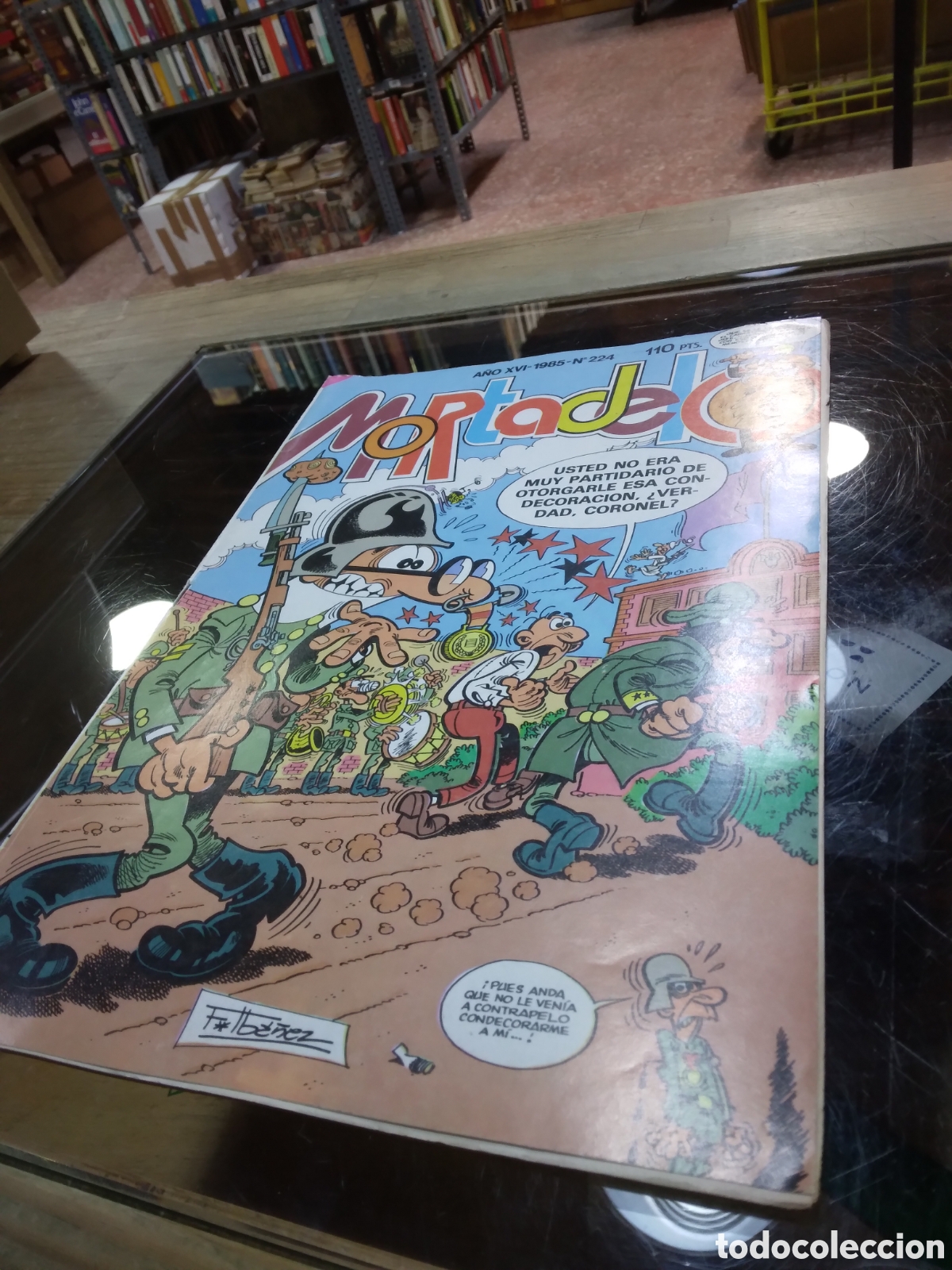 C&oacute;mics: Mortadelo, numero 224, 110 pesetas - Foto 1