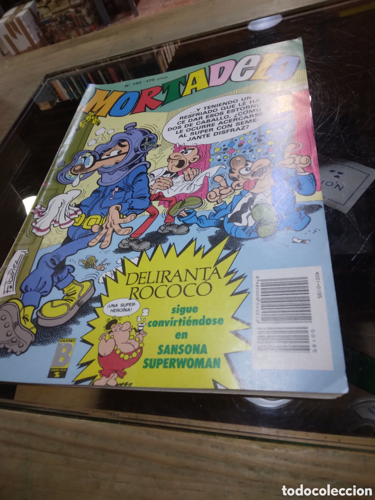C&oacute;mics: Mortadelo numero 195, 175 pesetas - Foto 1