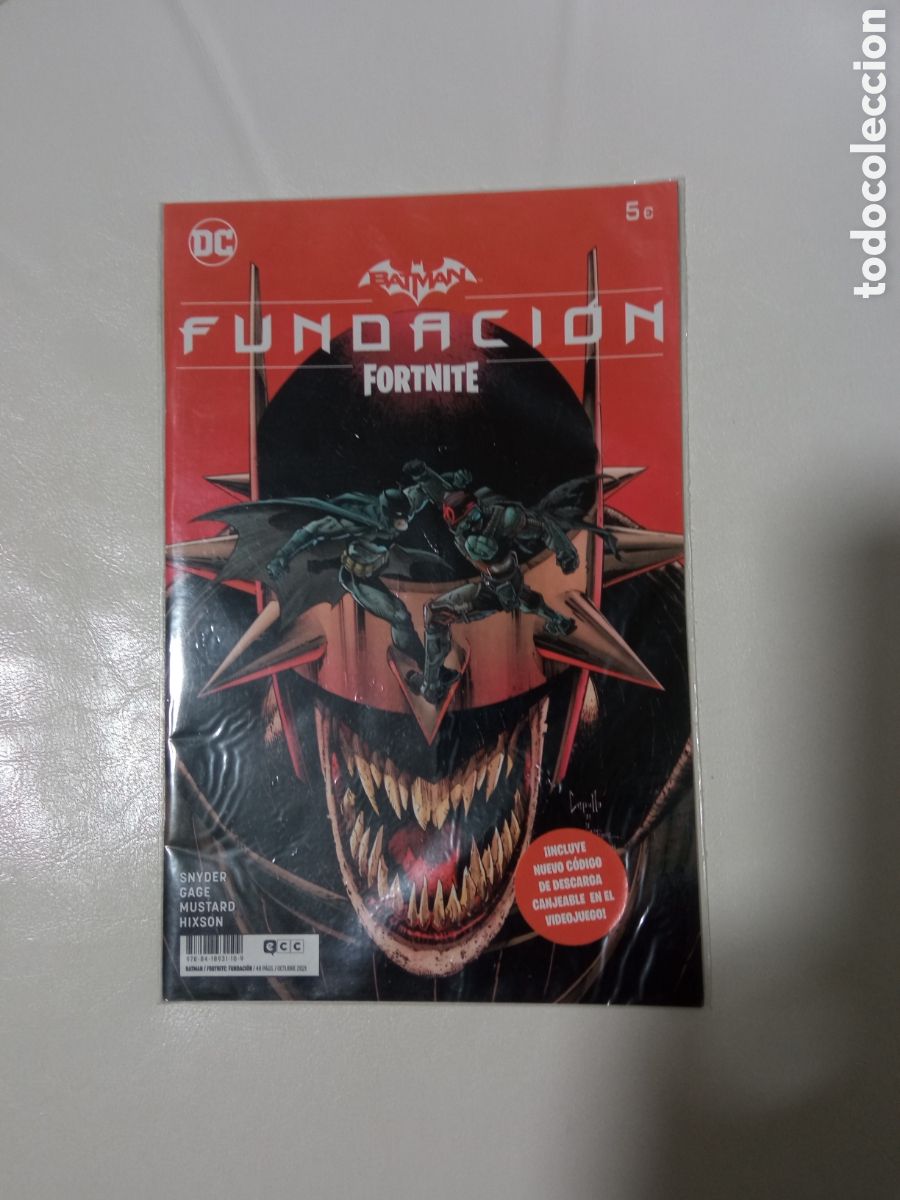 C&oacute;mics: Grapa. C&oacute;mic Fundaci&oacute;n Fortnite. Batman. - Foto 1