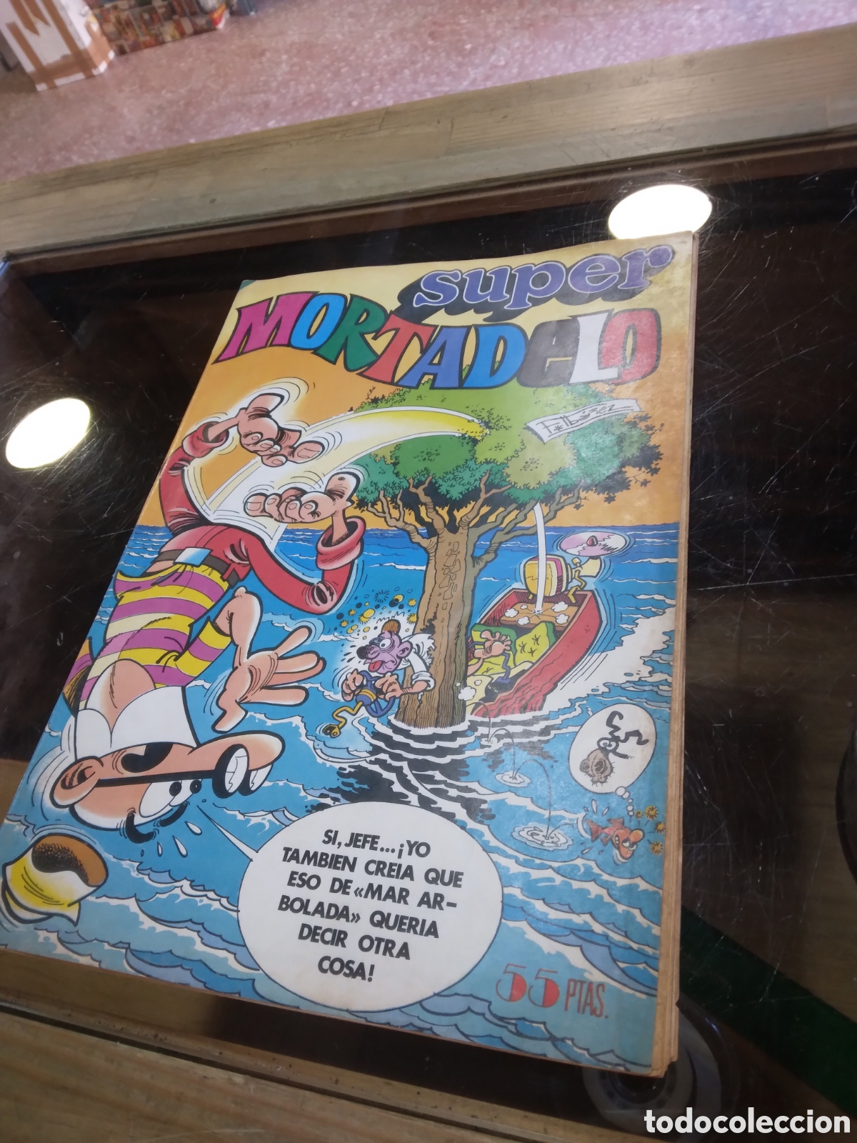 C&oacute;mics: Super Mortadelo n&uacute;mero 104, 55 pesetas - Foto 1