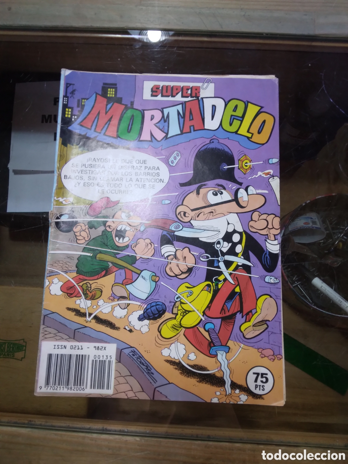 C&oacute;mics: Super Mortadelo n&uacute;mero 135, 75 pesetas - Foto 1