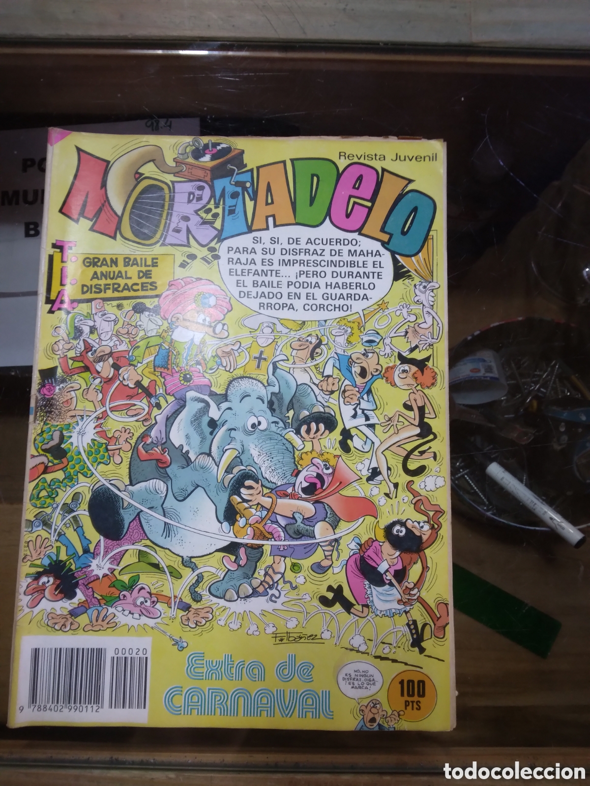 C&oacute;mics: Mortadelo, extra carnavak, 100 pesetas, numero 20 - Foto 1